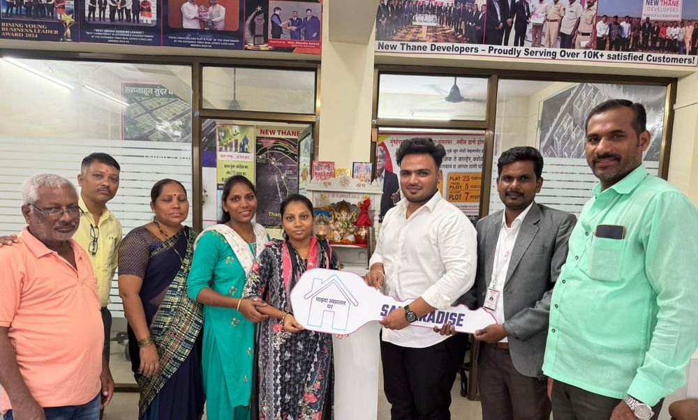 Customer booking with New Thane Developers